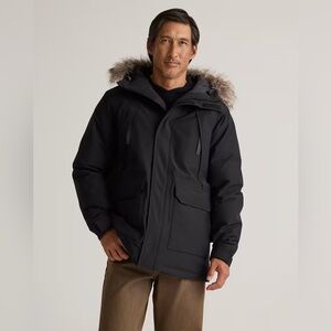 Quince Black Puffer Jacket